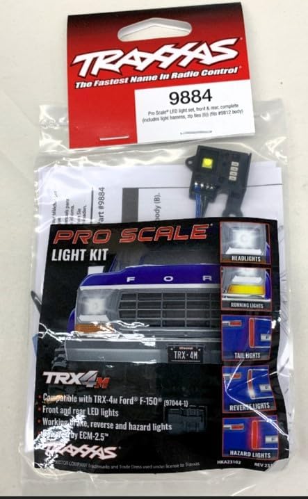 TRX-4M LED LIGHT SET, FORD F-150 PRO SCALE LIGHT SET TRA9884