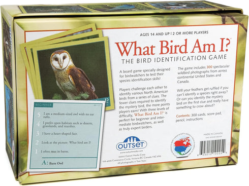 WHAT BIRD AM I? THE BIRD IDENTIFICATION GAME - OUTSET MEDIA