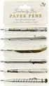 FABULOUSLY FLAT PAPER PENS BY IF