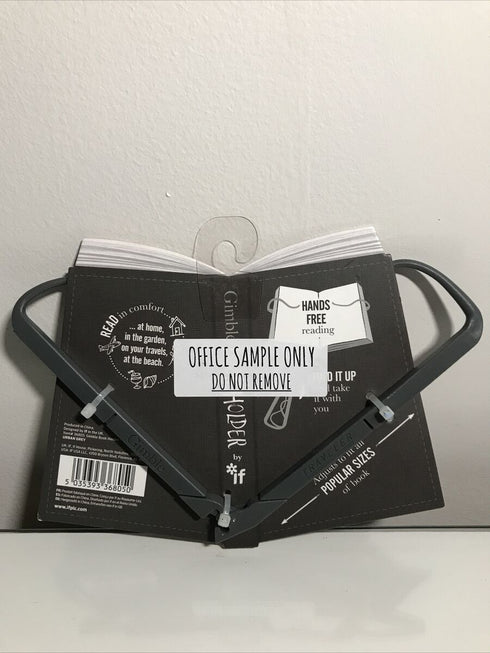 GIMBLE ADJUSTABLE BOOK HOLDER GRAY