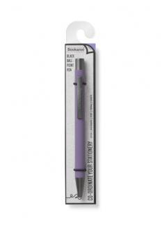 AUBERGINE BOOKAROO BALL POINT PEN BLACK INK