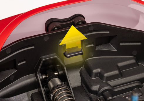 RED TRX-4 SPORT CLIPLESS - (1/10) 82224-4-RED