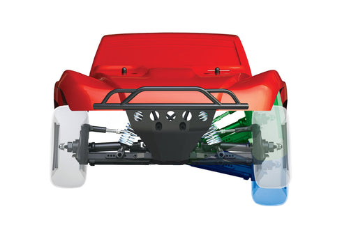 ORANGE SLASH 4X4 VXL HD - (1/10) - 68386-4-ORNG