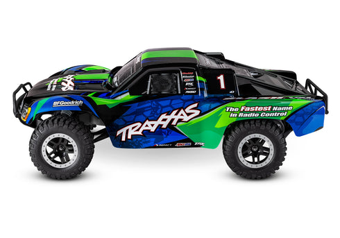 SLASH 2WD VXL W/ EXTREME HD GREEN (1/10) - 58376-74-GRN