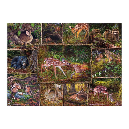 INTO THE WOODS 350 FAMILY PIECES PUZZLE - MANN. KARLA