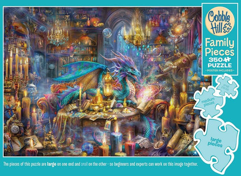 THE LIBRARY KEEPER 350 FAMILY PIECES PUZZLE - KRASNY. JAN PATRICK