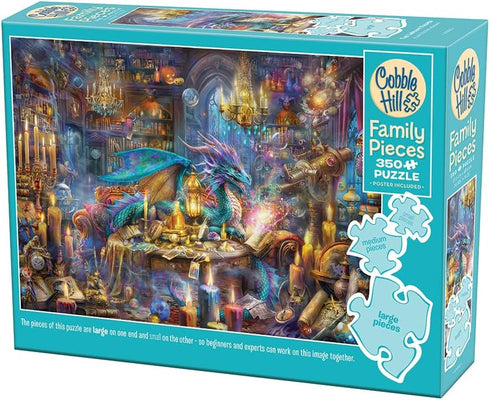 THE LIBRARY KEEPER 350 FAMILY PIECES PUZZLE - KRASNY. JAN PATRICK