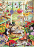 Potting Shed Cat 500 Pc Puzzle