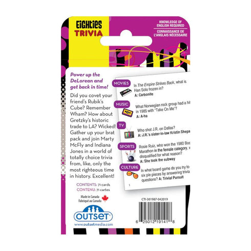 1980'S A DECADE OF TRIVIA - OUTSET MEDIA