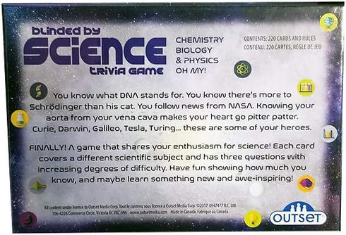BLINDED BY SCIENCE TRIVIA GAME - OUTSET MEDIA