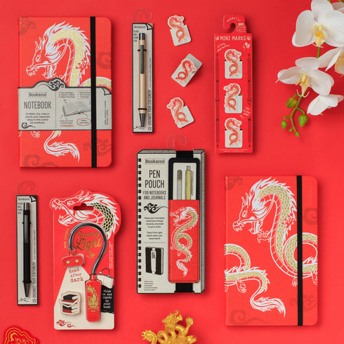 WARRIOR DRAGON A5 BOOKAROO NOTEBOOK - IF USA