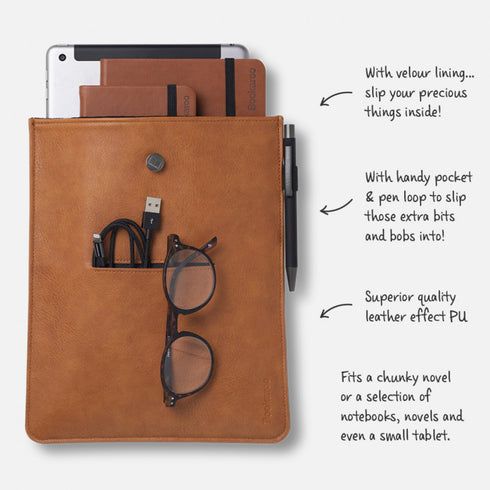 BOTANICAL MUSHROOM BOOKAROO BOOKS & STUFF POUCH - IF USA