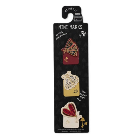 DARK MOTH MAGNETIC MINI MARKS BOOKMARKS - IF USA