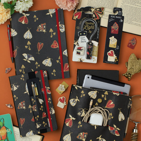 DARK MOTH BIGGER THINGS BOOKAROO NOTEBOOK - IF USA