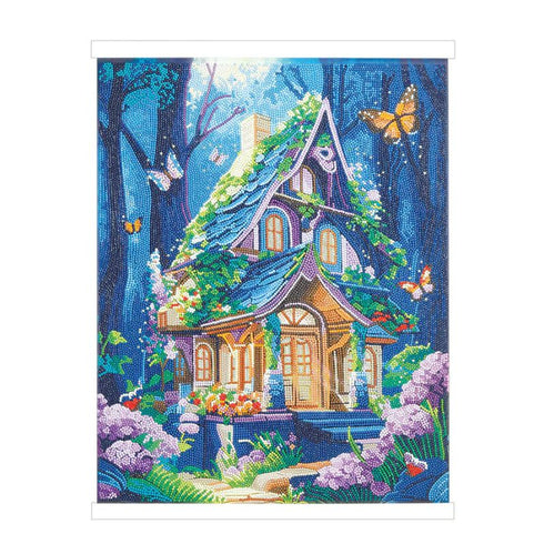 FANTASY HOUSE CRYSTAL ART SCROLL KIT