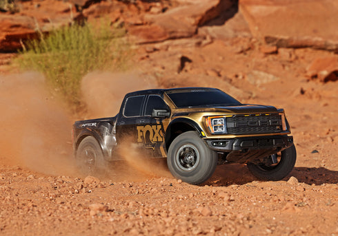 FORD RAPTOR R 4X4 ULTIMATE FOXSE GOLD & BLACK (1/10) - 101177-4-FOXSE