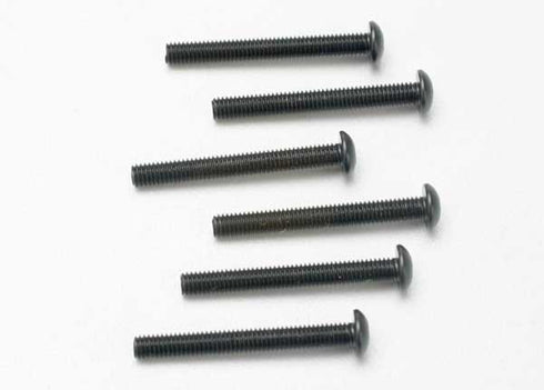 BUTTON-HEAD MACHINE SCREWS 3X25 MM (6) 2581