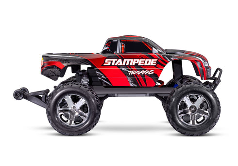 STAMPEDE 2WD HD RED W/ BATTERY (1/10) - 36254-8-RED