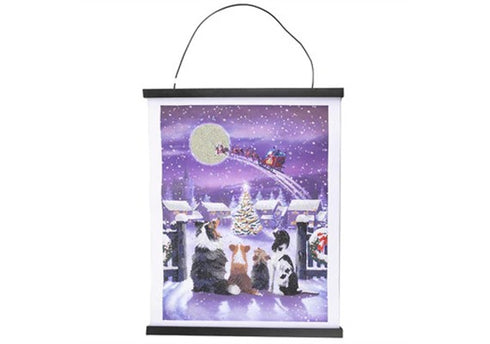 FESTIVE FULL MOON CRYSTAL ART SCROLL KIT