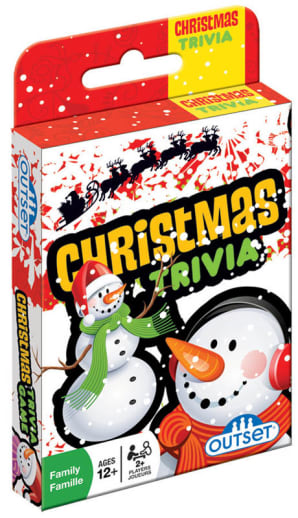 CHRISTMAS TRIVIA CARD GAME