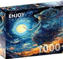 WITCH'S NIGHT OUT 1000 PIECE JIGSAW PUZZLE - ENJOY