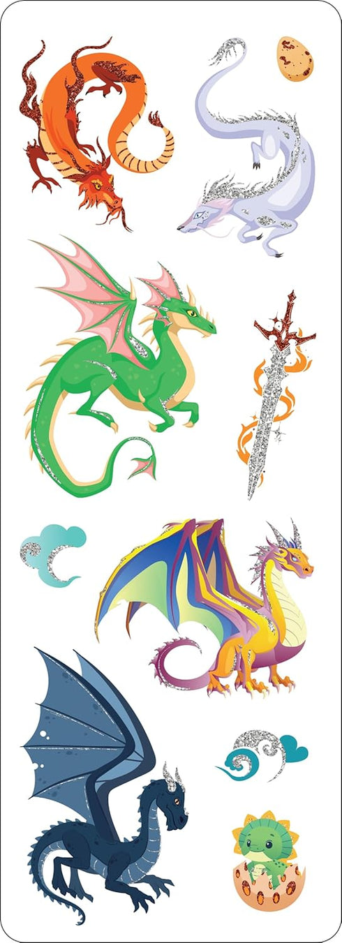 DRAGONS STICKERS