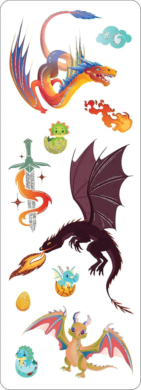 DRAGONS STICKERS
