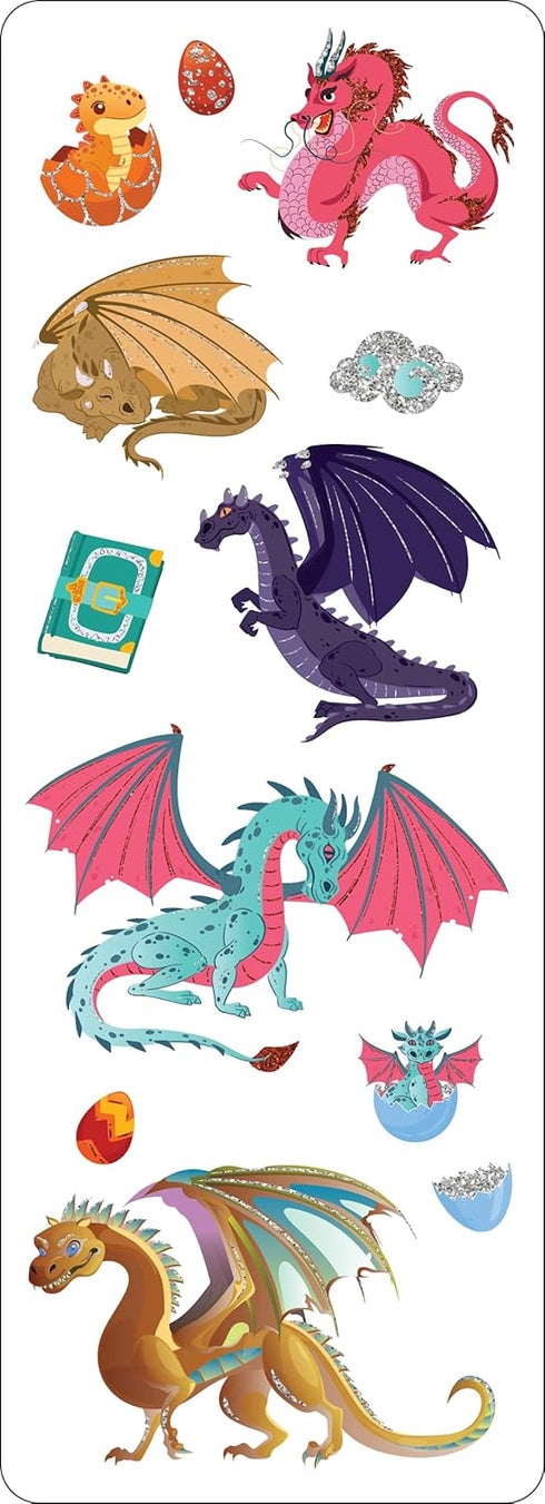 DRAGONS STICKERS