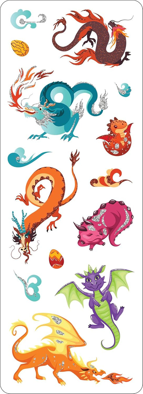 DRAGONS STICKERS