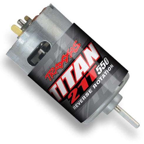 TRX-3975R TRAXXAS MOTOR, TITAN® 550, REVERSE ROTATION