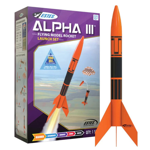 ALPHA III COMPLETE ROCKET BUNDLE - EVERYTHING YOU NEED TO LAUNCH!