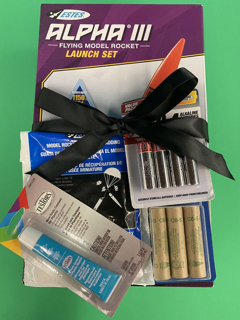 ALPHA III COMPLETE ROCKET BUNDLE - EVERYTHING YOU NEED TO LAUNCH!