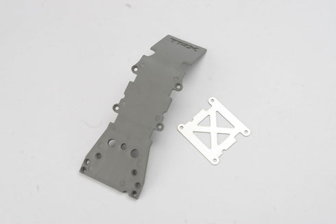 TRAXXAS 4937A FRONT SKIDPLATE GRAY (E-MAXX, T-MAXX .15, 2.5,3.3)