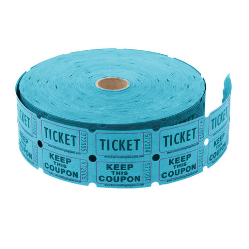 TICKET DOUBLE TICKETS BLUE