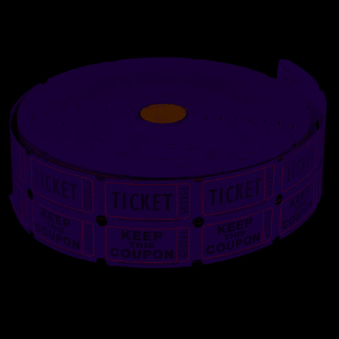 TICKET DOUBLE TICKETS PURPLE