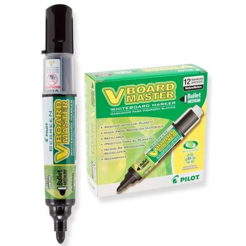 **Vboard Marker Bullet Med Blk
