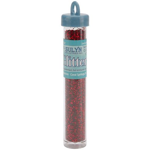 GLITTER TUBE RED