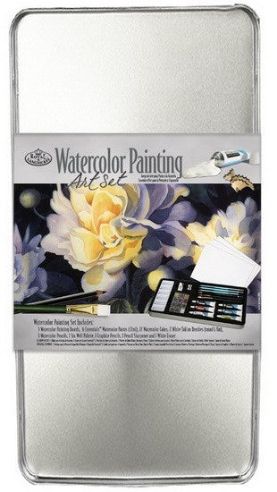 TIN CASE WATERCOLOR ART SET