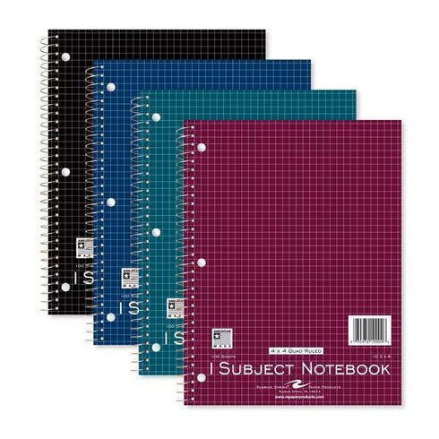 NOTEBOOK 1 SUBJECT GRAPH PAPER 4X4