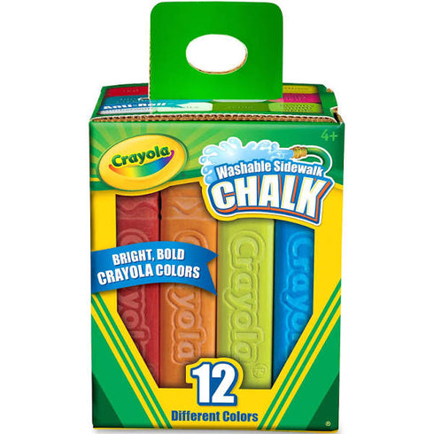 12 Pc Sidewalk Chalk