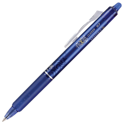 Pilot FriXion Clicker Erasable Pen Blue 0.7