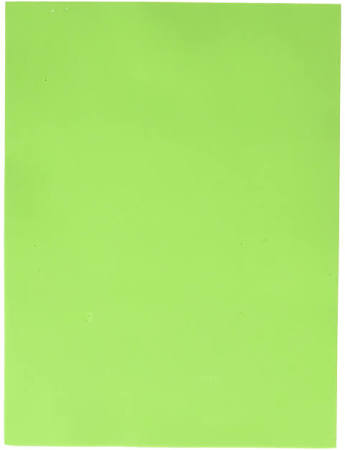 9X12 Foam Sheet Neon Green