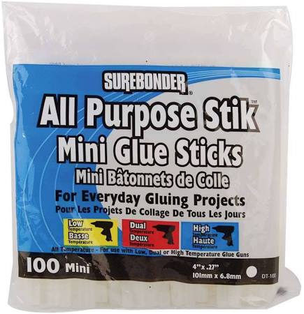 GLUE MINI GLUE STICKS 100CT