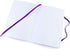 Pentalic 6" x 8" Pocket Sketchbook Traveler Journal, 160 Pages, Purple