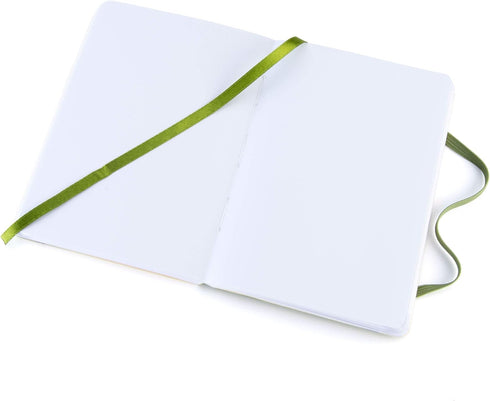 Pentalic 4" x 6" Pocket Sketchbook Traveler Journal, 160 Pages, Olive Green