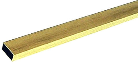 8268 Rect Brass Tube