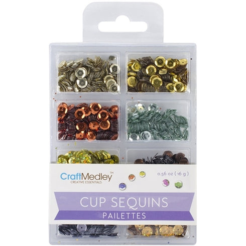 CUP SEQUINS METALLIC