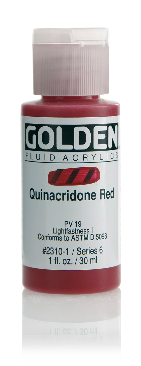GOLDEN FLUID ACR QUINA RED 1OZ