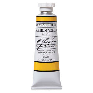 CADMIUM YELLOW DEEP OIL