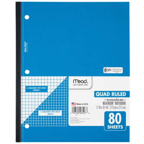 QUAD RULED PAD
